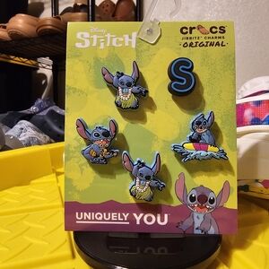 Stitch Blue Multicolor Jibbiz